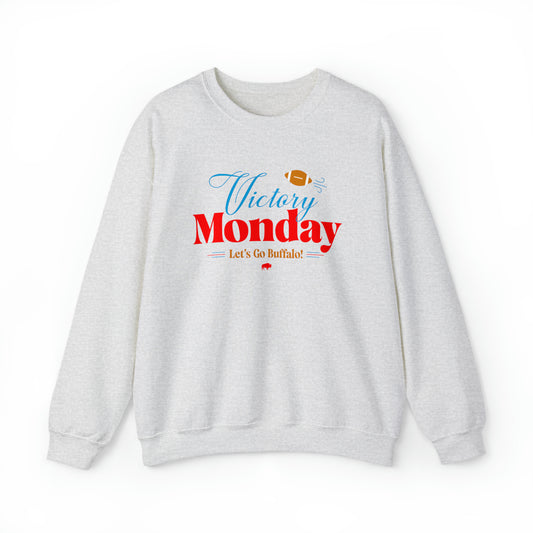 Briggs Milburn Design & Supply - Victory Monday Sweatshirt - Ash Front