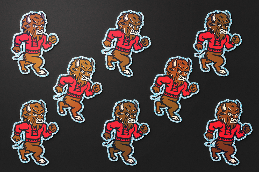 Briggs Milburn Design & Supply - Mascot Sticker